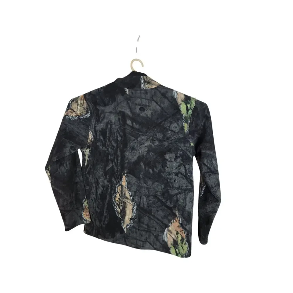 Mossy Oak Camo Fleece Jacket Men's medium
